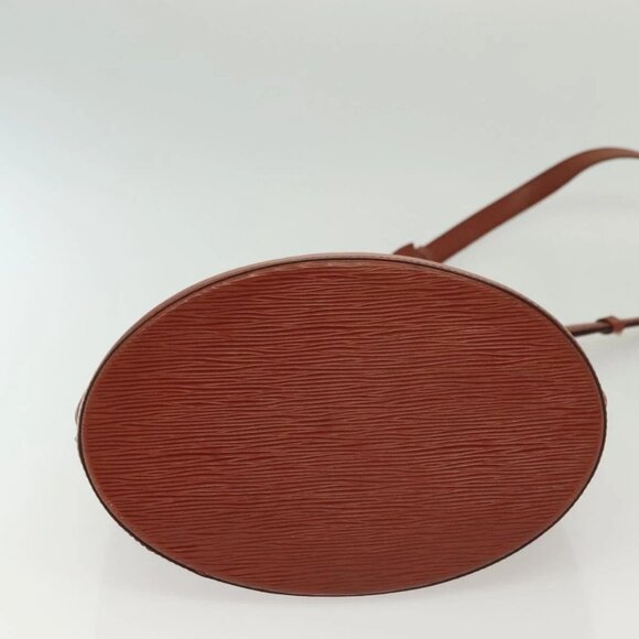 LOUIS VUITTON Epi Cluny Shoulder Bag Brown M52253 LV Auth BA4996 - Picture 7 of 16